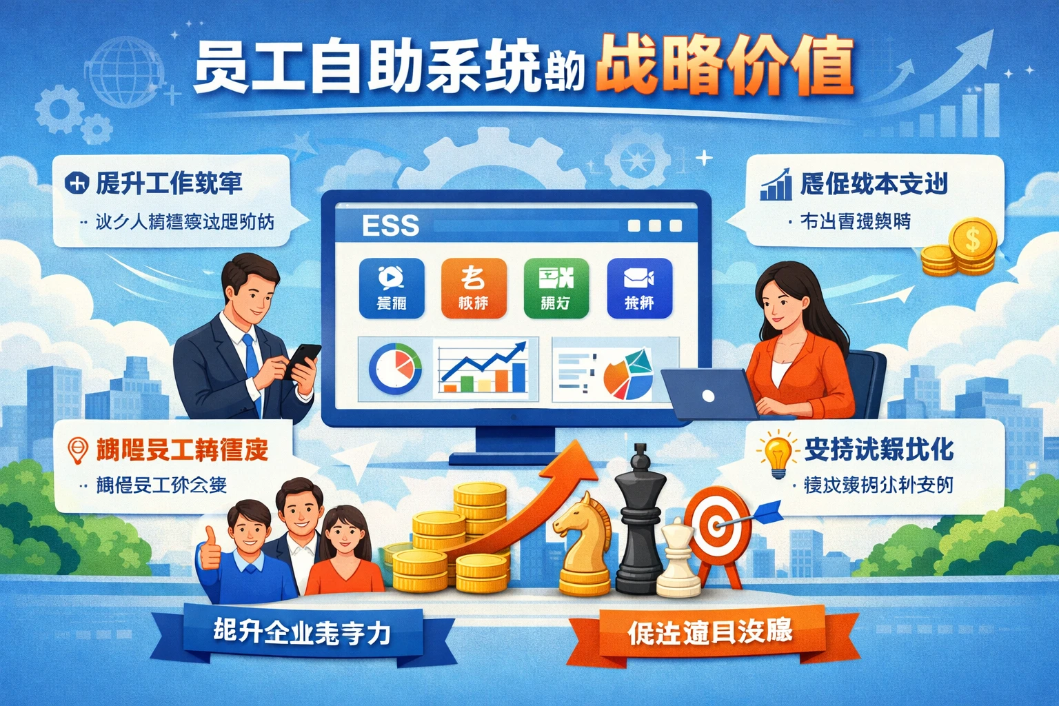 员工自助系统的战略价值