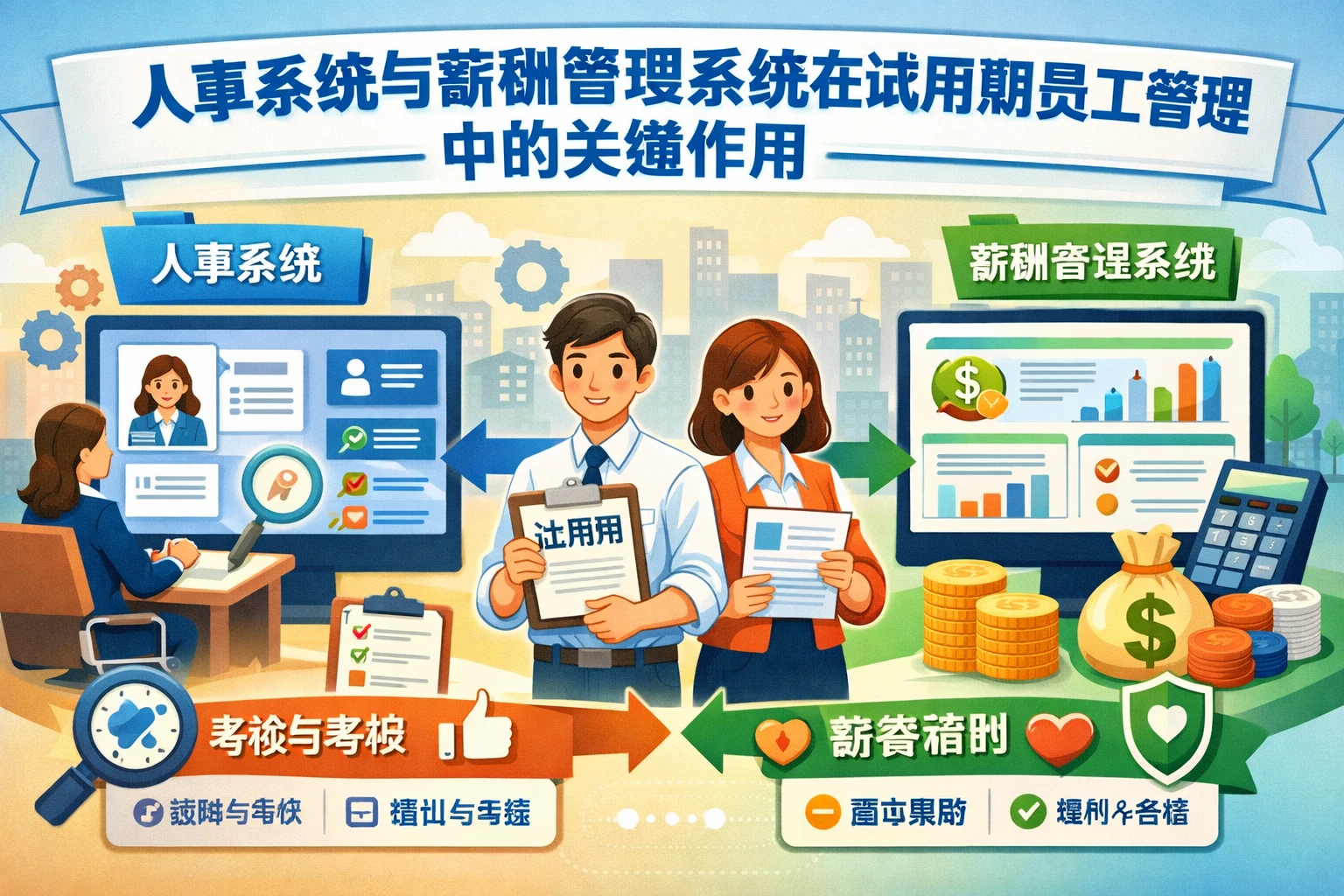 人事系统与薪酬管理系统在试用期员工管理中的关键作用