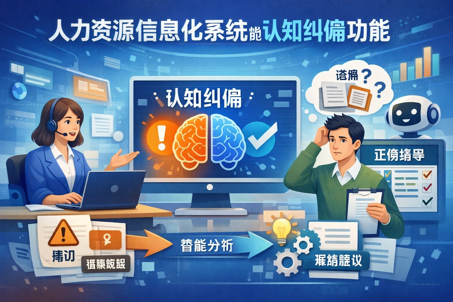 人力资源信息化系统的认知纠偏功能