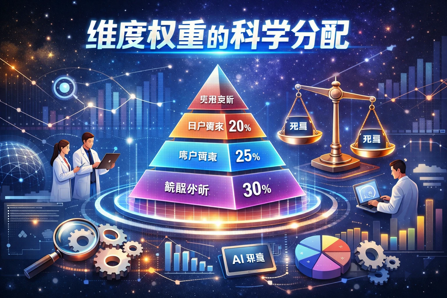 维度权重的科学分配