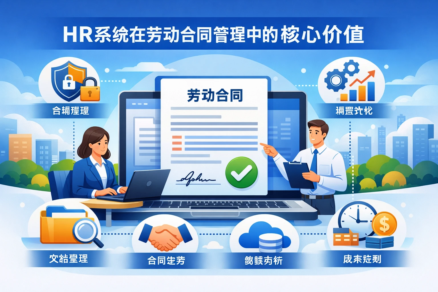 HR系统在劳动合同管理中的核心价值