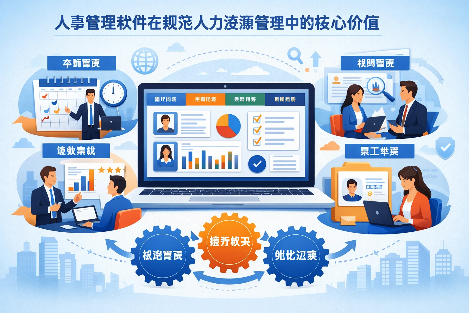 人事管理软件在规范人力资源管理中的核心价值