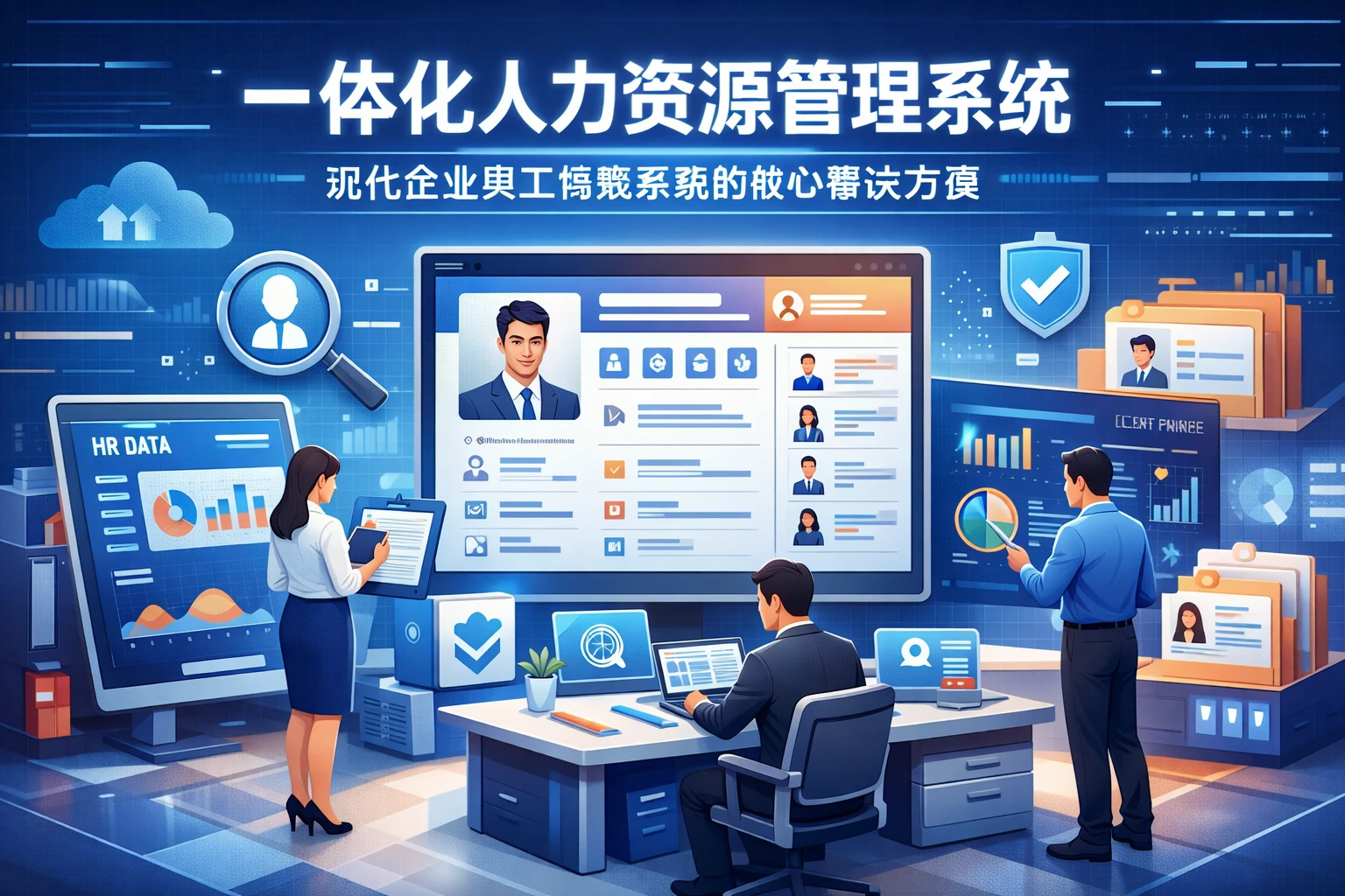 一体化人力资源管理系统：现代企业员工档案系统的核心解决方案
