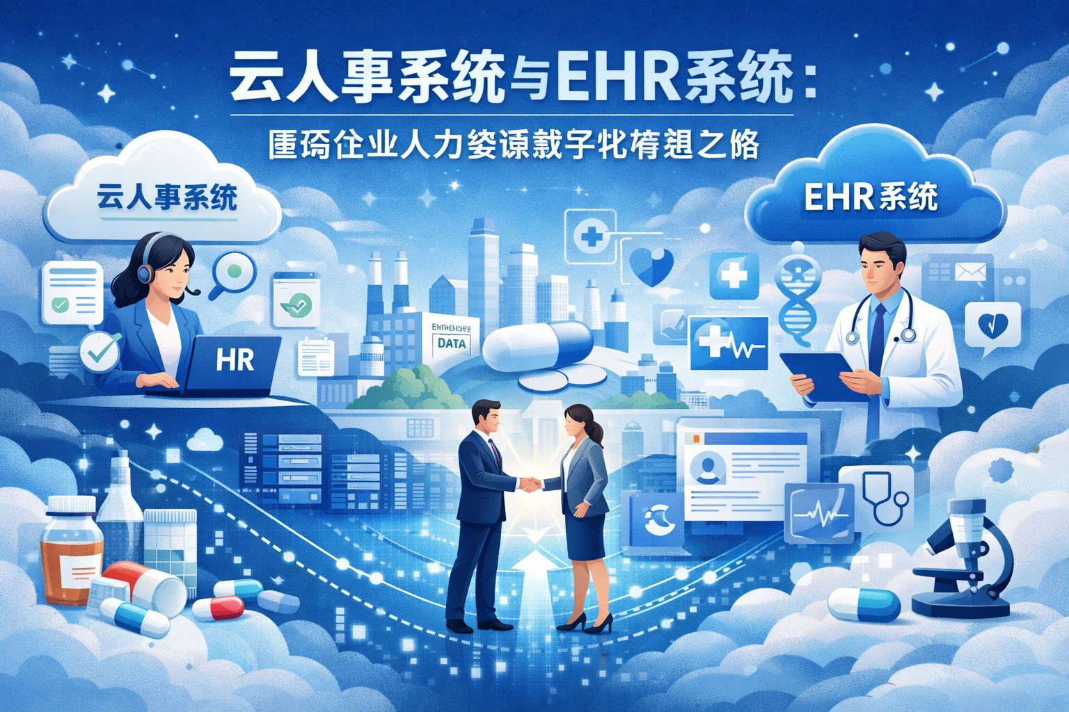 云人事系统与EHR系统：医药企业人力资源数字化转型之路