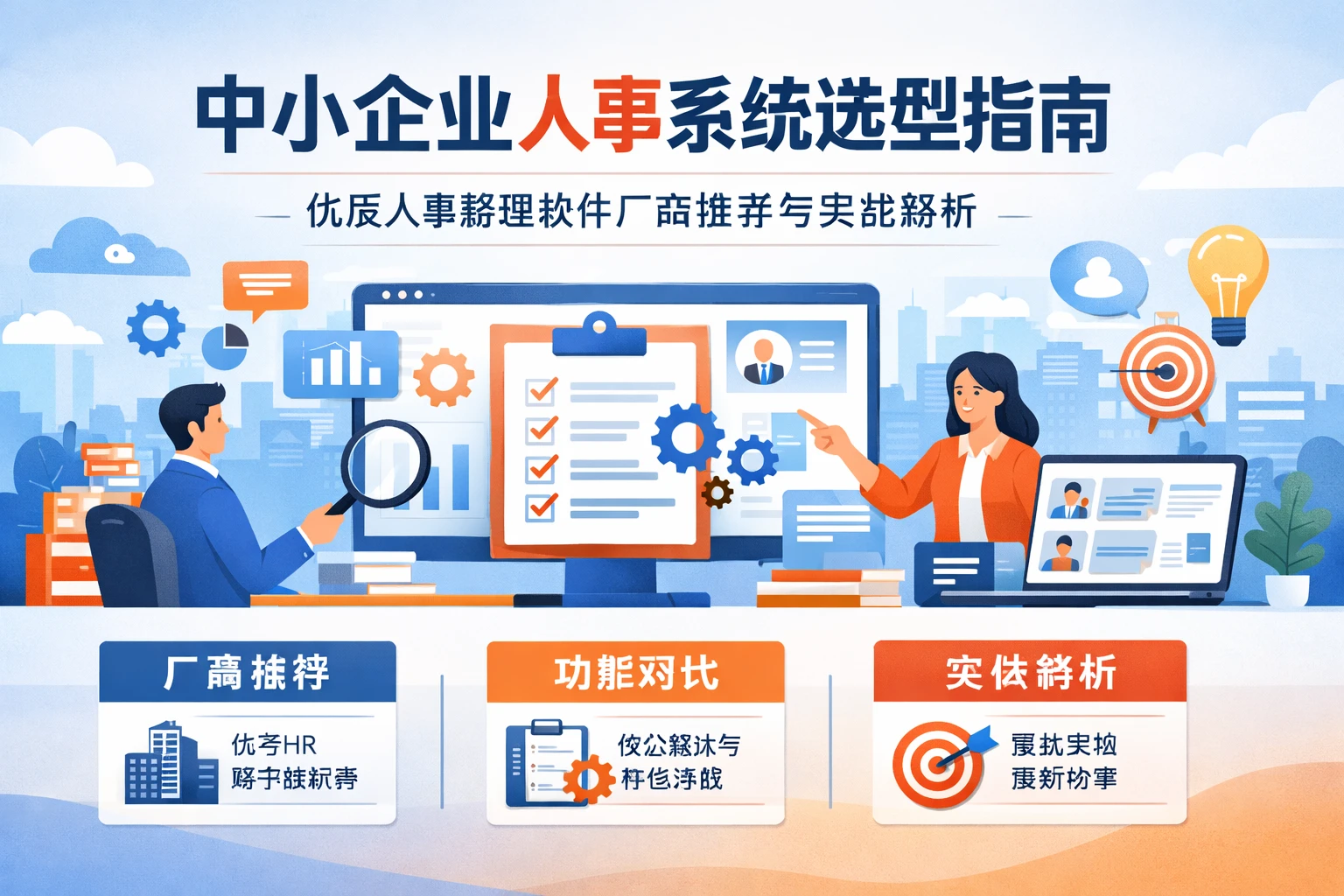 中小企业人事系统选型指南：优质人事管理软件厂商推荐与实战解析