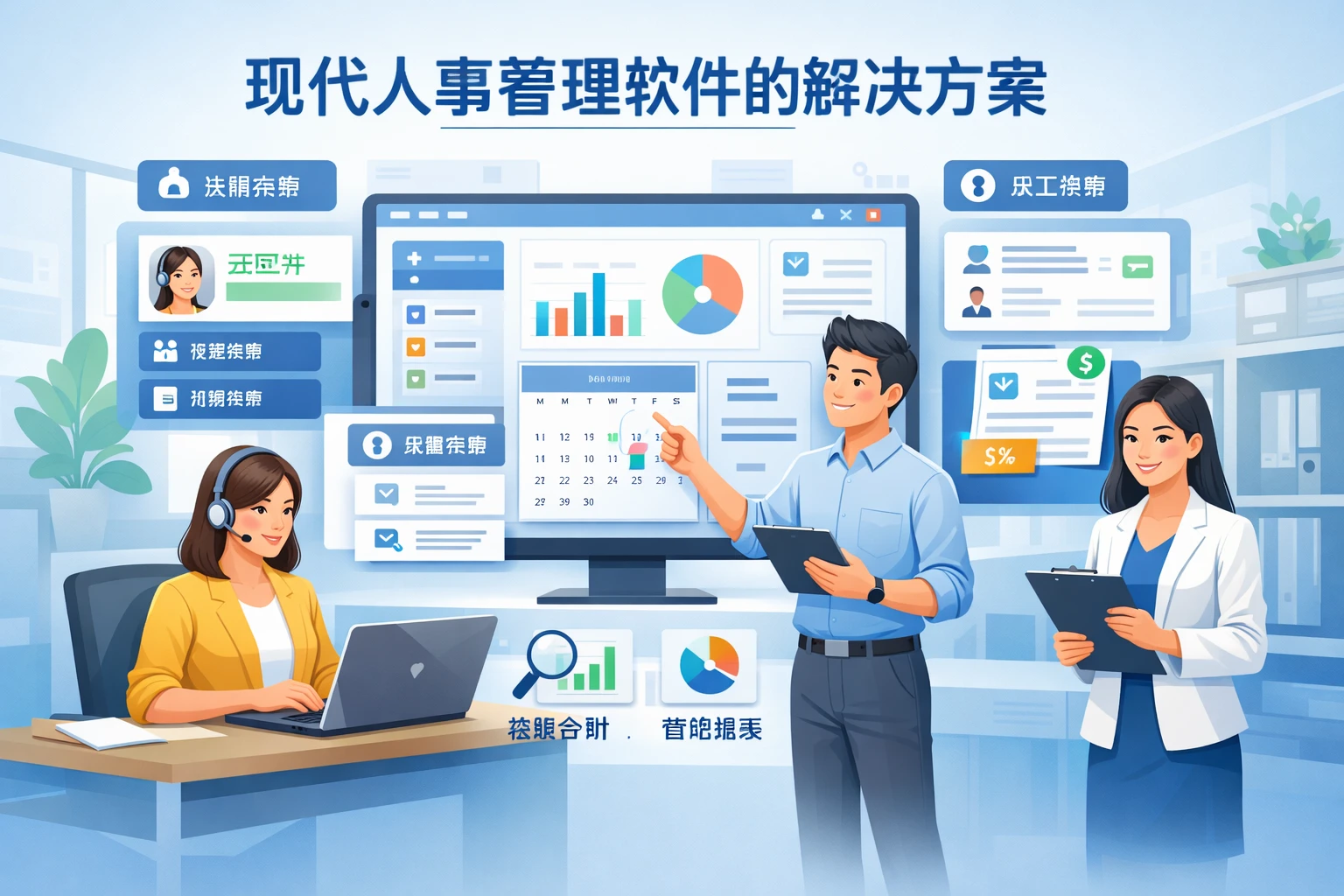 现代人事管理软件的解决方案