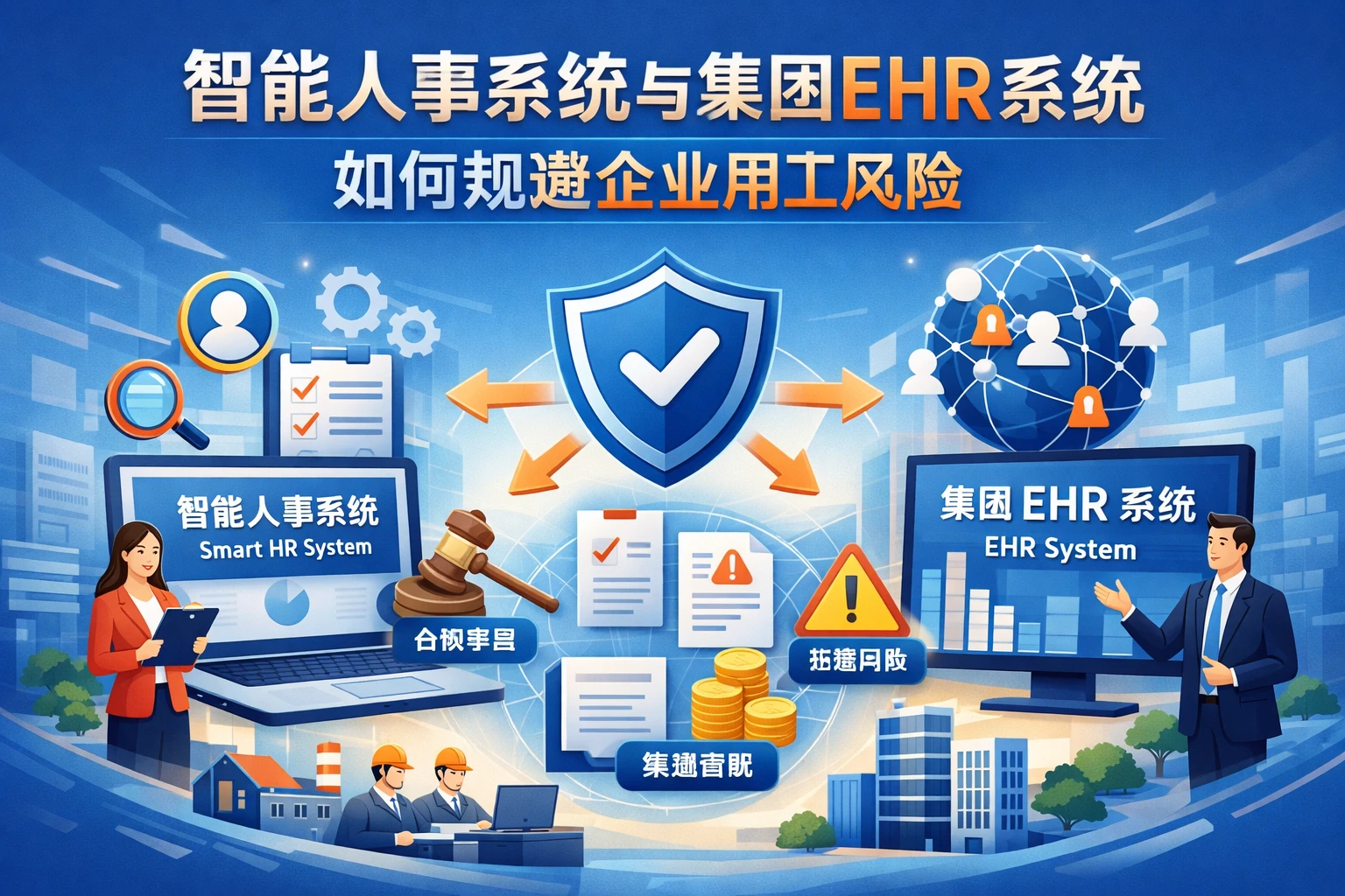 智能人事系统与集团ehr系统如何规避企业用工风险