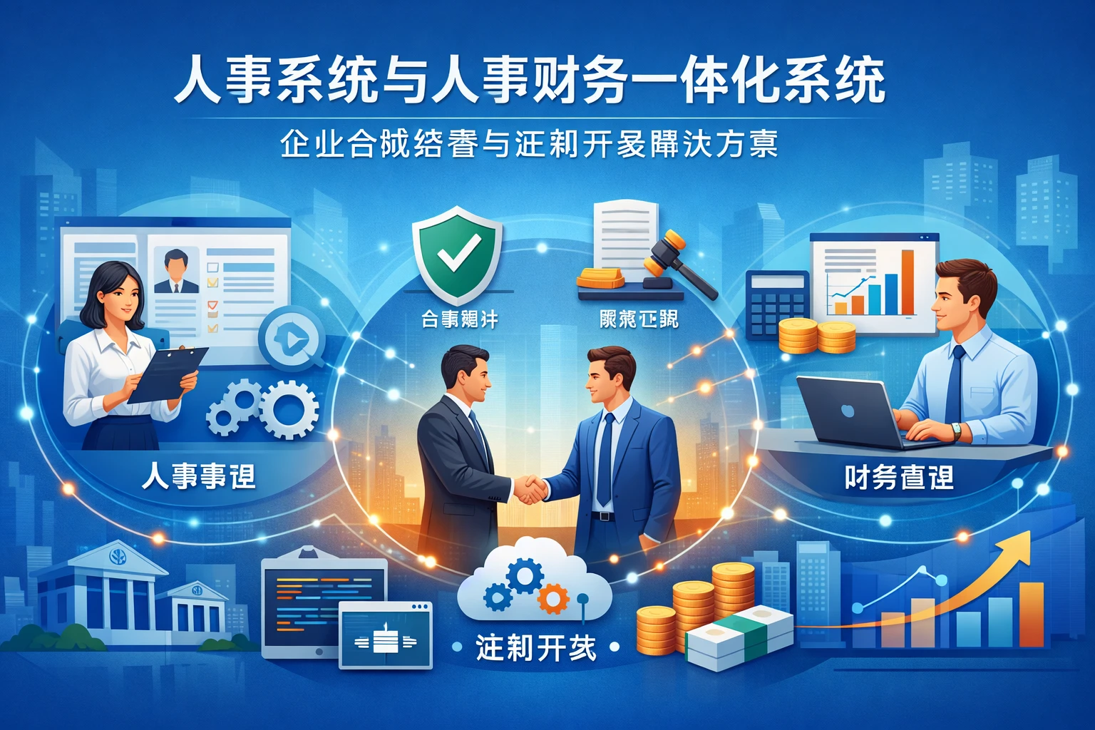 人事系统与人事财务一体化系统:企业合规经营与定制开发解决方案