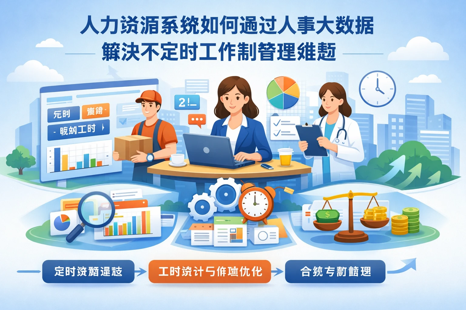 人力资源系统如何通过人事大数据解决不定时工作制管理难题