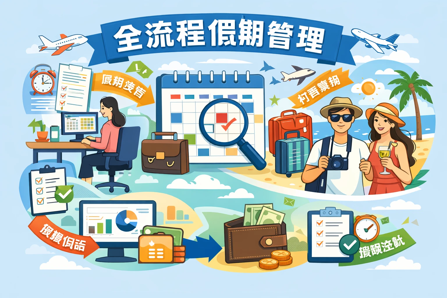 全流程假期管理