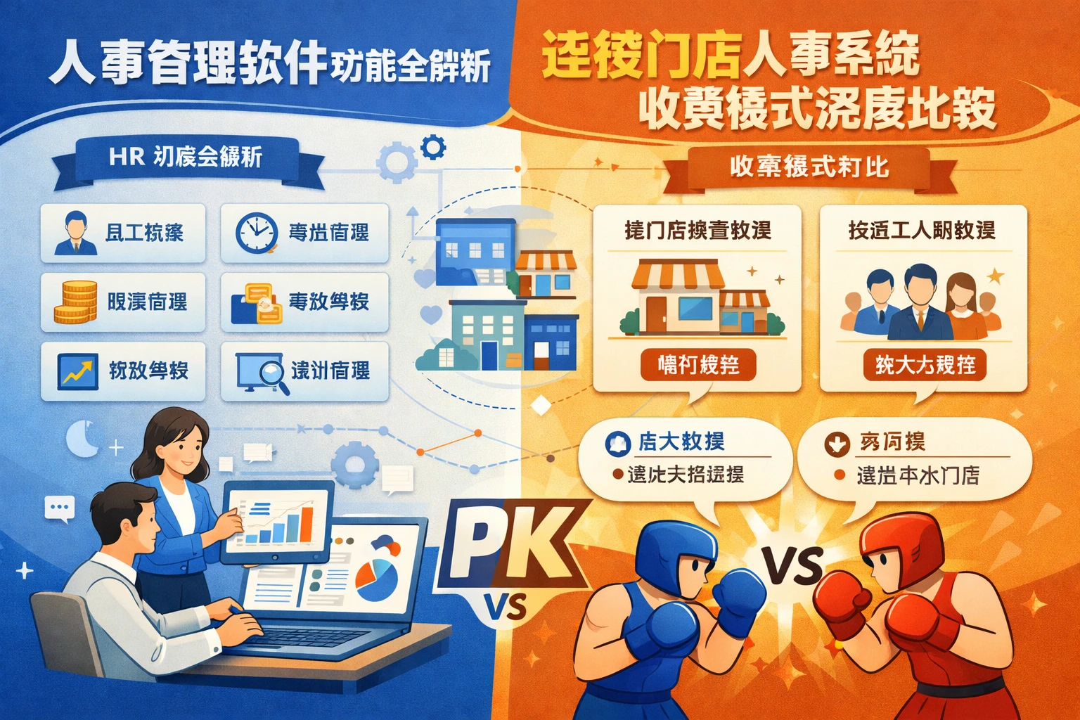 人事管理软件功能全解析与连锁门店人事系统收费模式深度比较