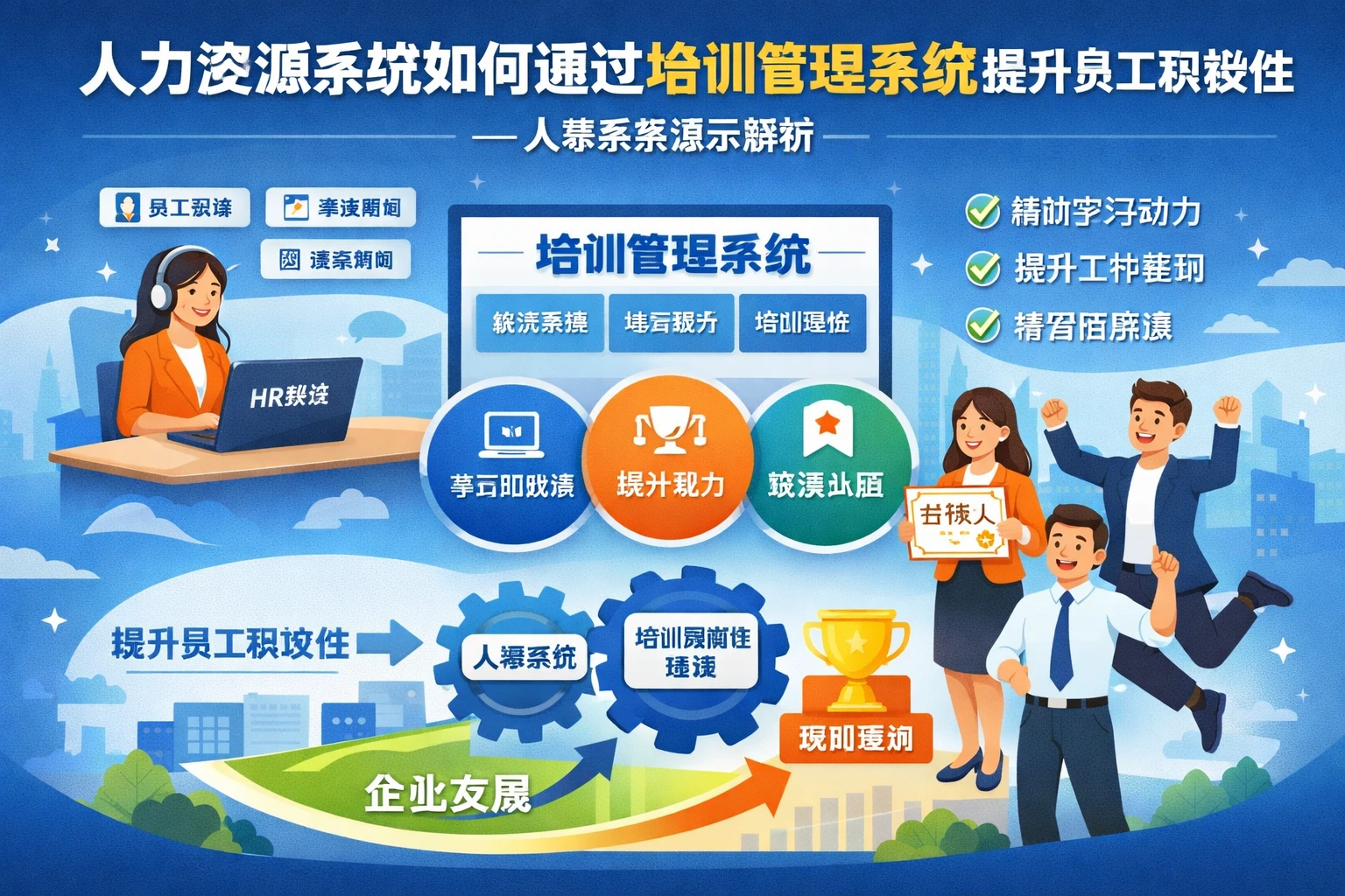 人力资源系统如何通过培训管理系统提升员工积极性——人事系统演示解析