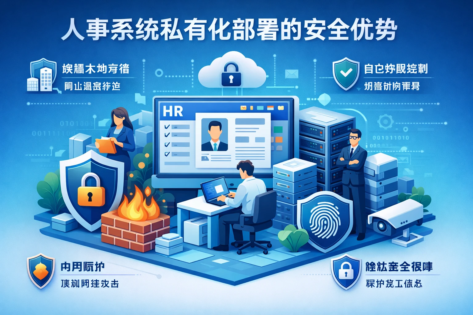 人事系统私有化部署的安全优势