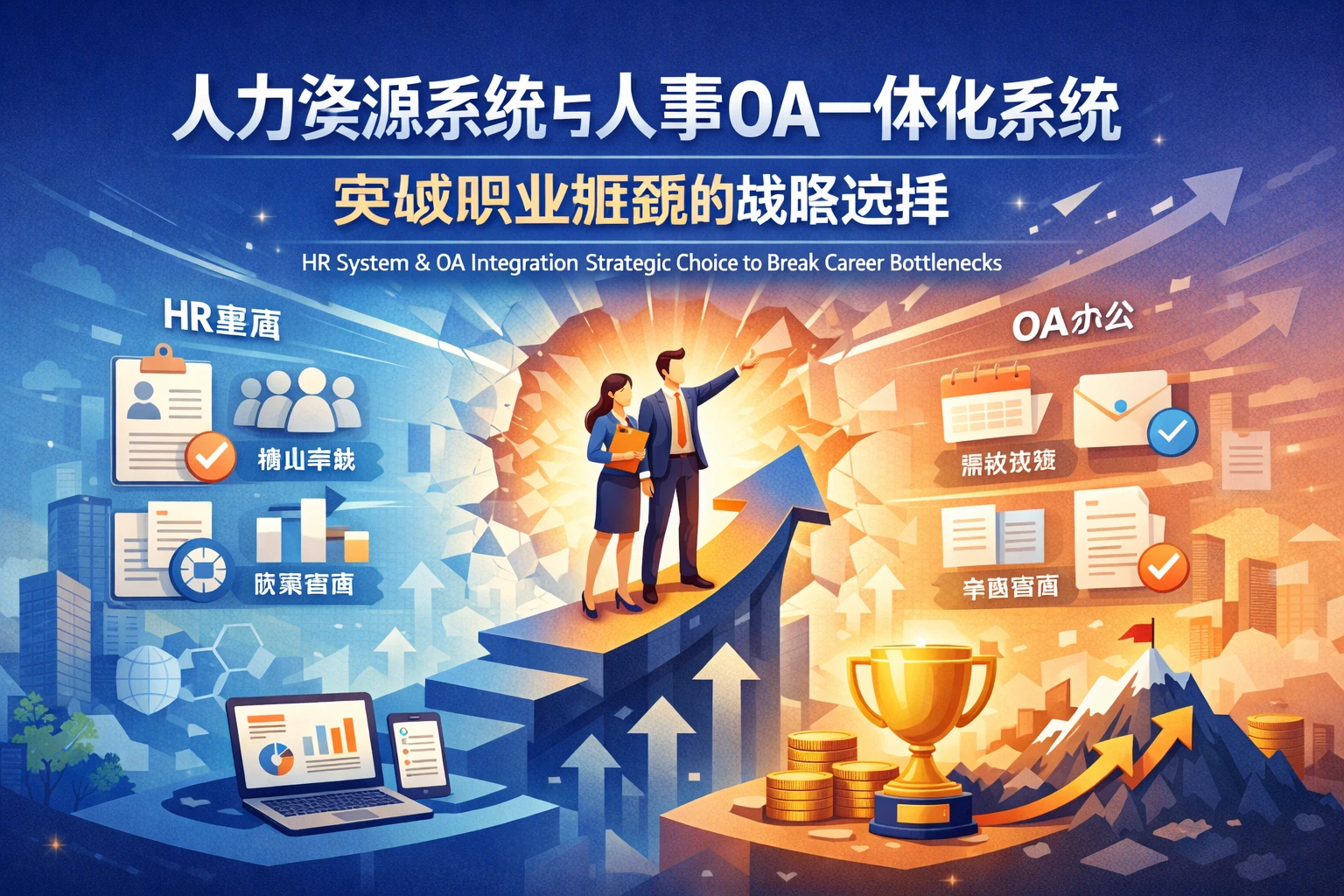 人力资源系统与人事OA一体化系统：突破职业瓶颈的战略选择