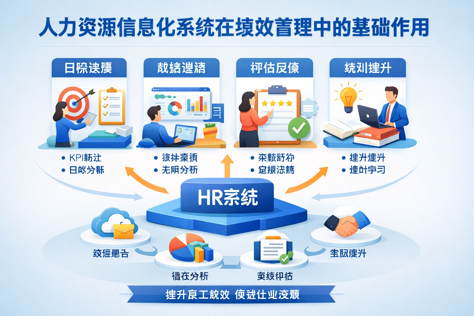 人力资源信息化系统在绩效管理中的基础作用