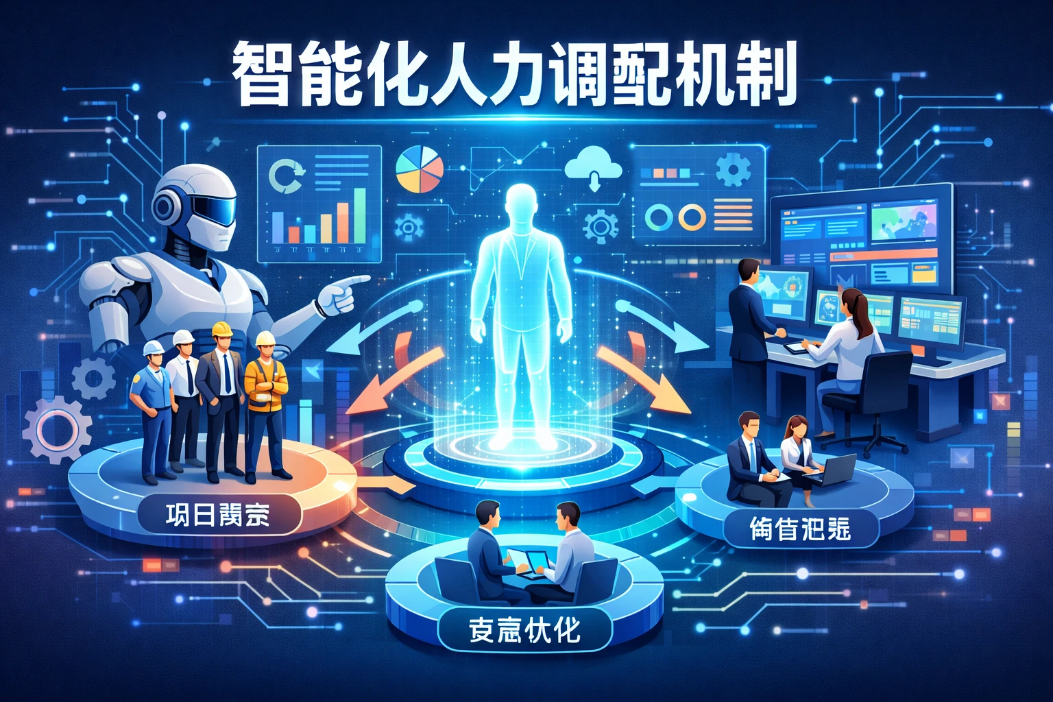 智能化人力调配机制