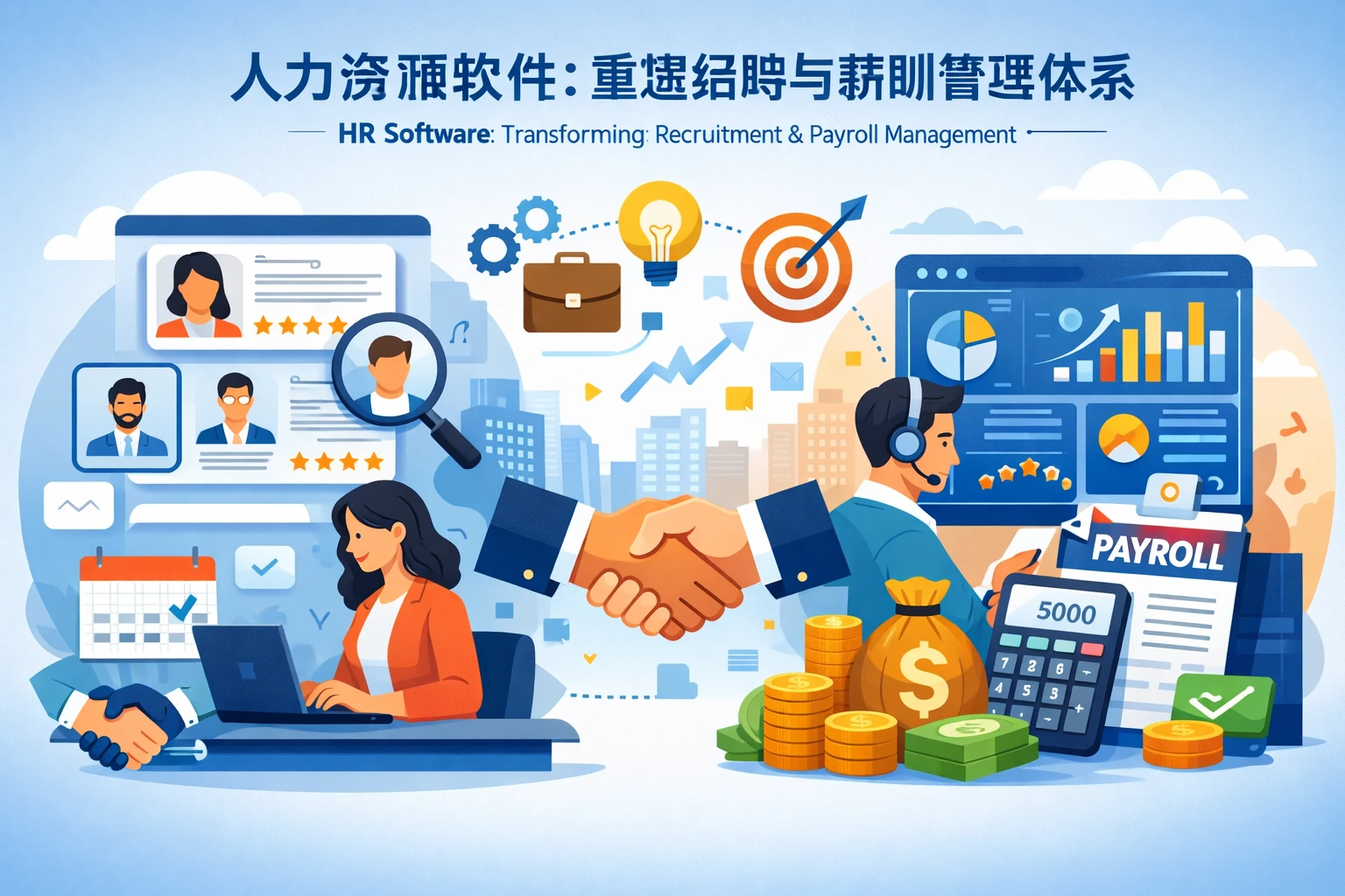 人力资源软件:重塑招聘与薪酬管理体系