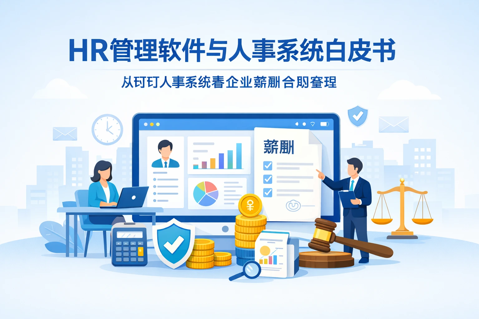 HR管理软件与人事系统白皮书：从钉钉人事系统看企业薪酬合规管理