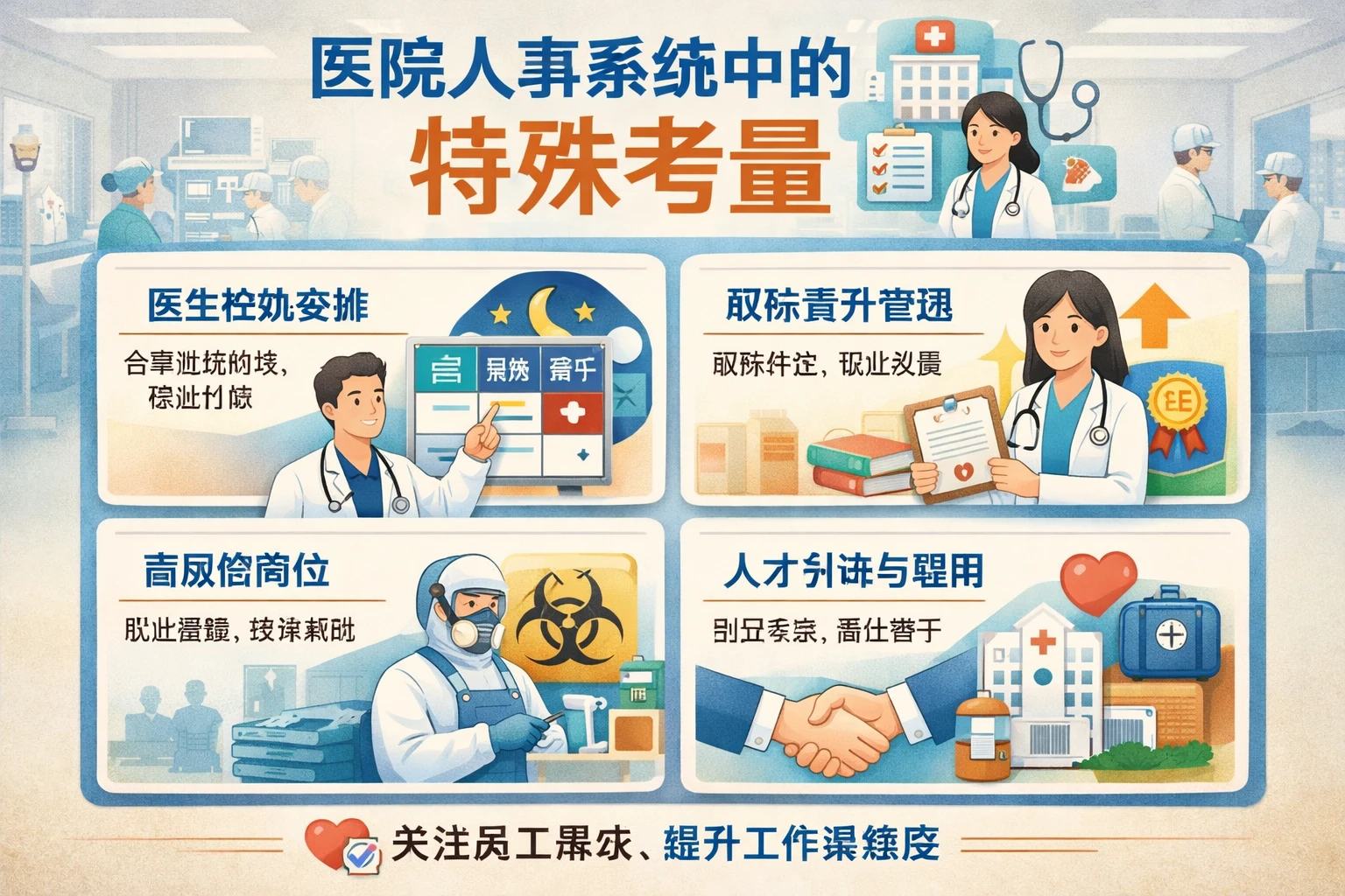 医院人事系统中的特殊考量