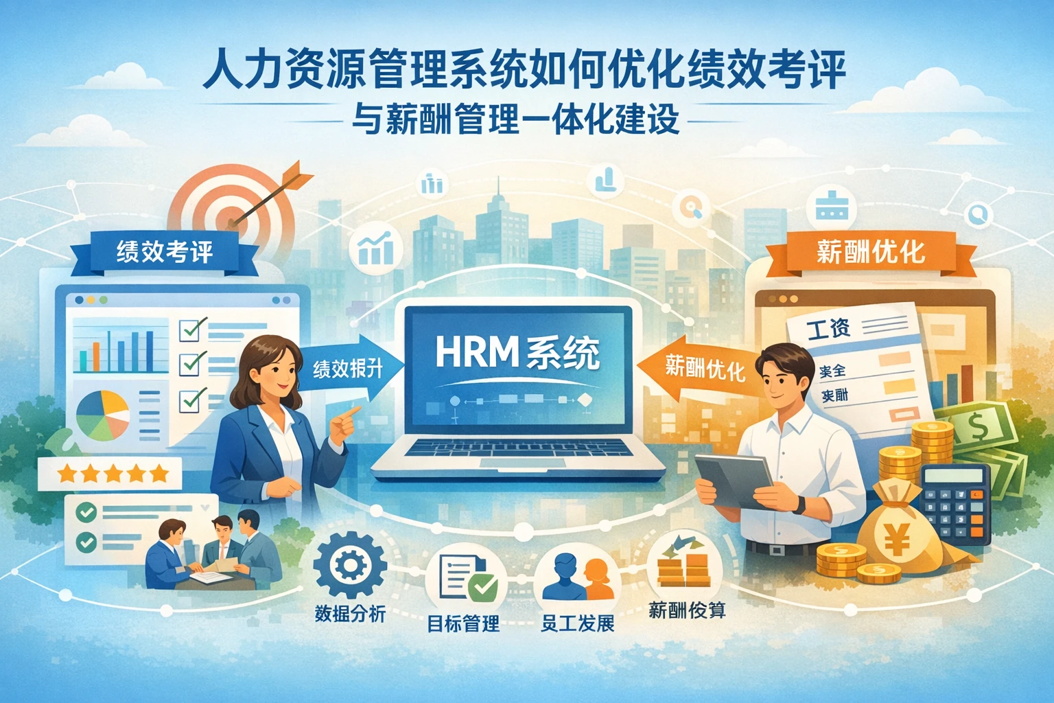 人力资源管理系统如何优化绩效考评与薪酬管理一体化建设