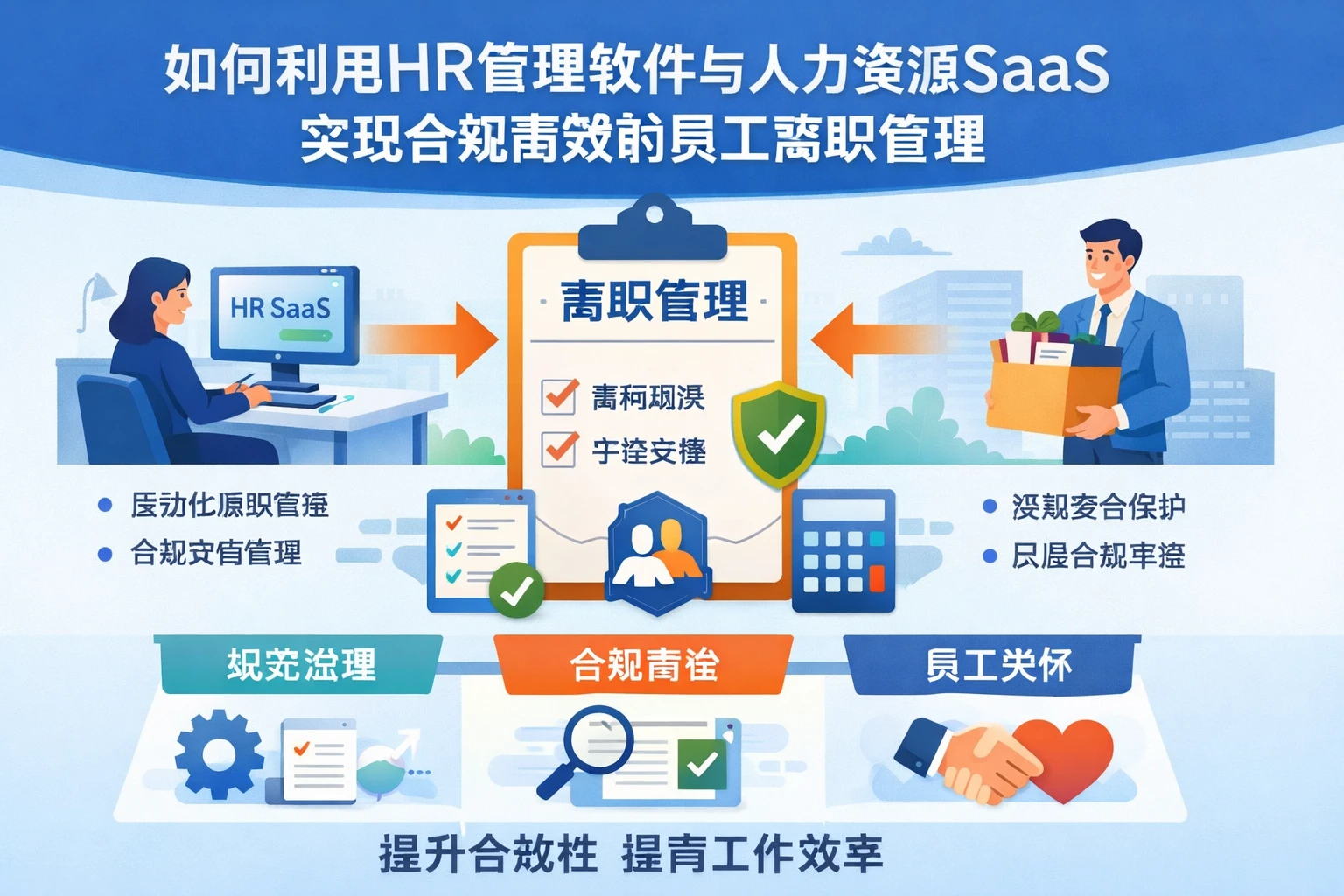 如何利用HR管理软件与人力资源SaaS实现合规高效的员工离职管理