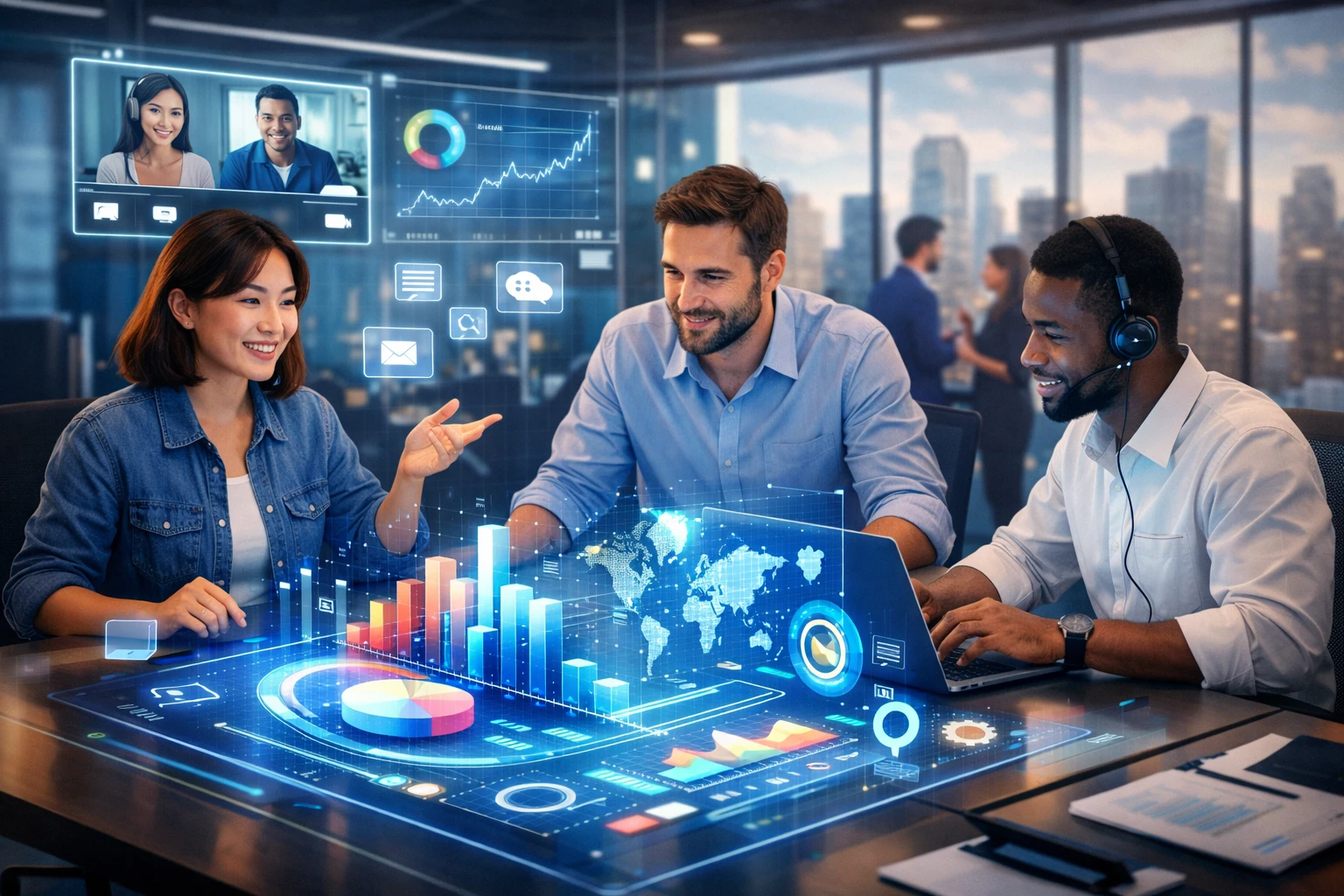 协同办公与实时数据