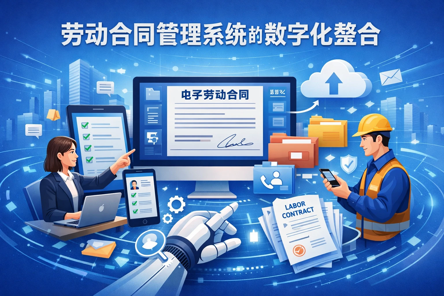 劳动合同管理系统的数字化整合