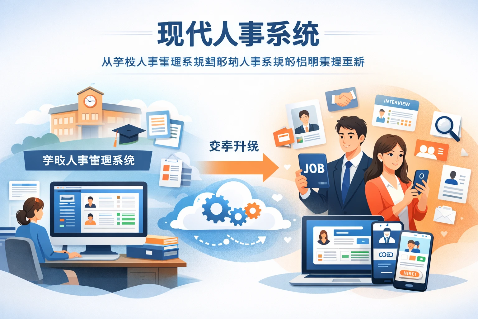 现代人事系统：从学校人事管理系统到移动人事系统的招聘管理革新