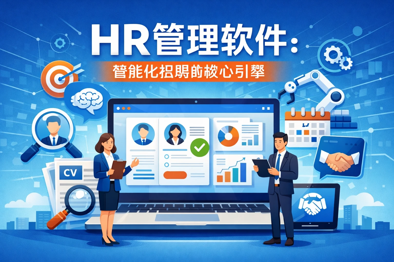 HR管理软件：智能化招聘的核心引擎