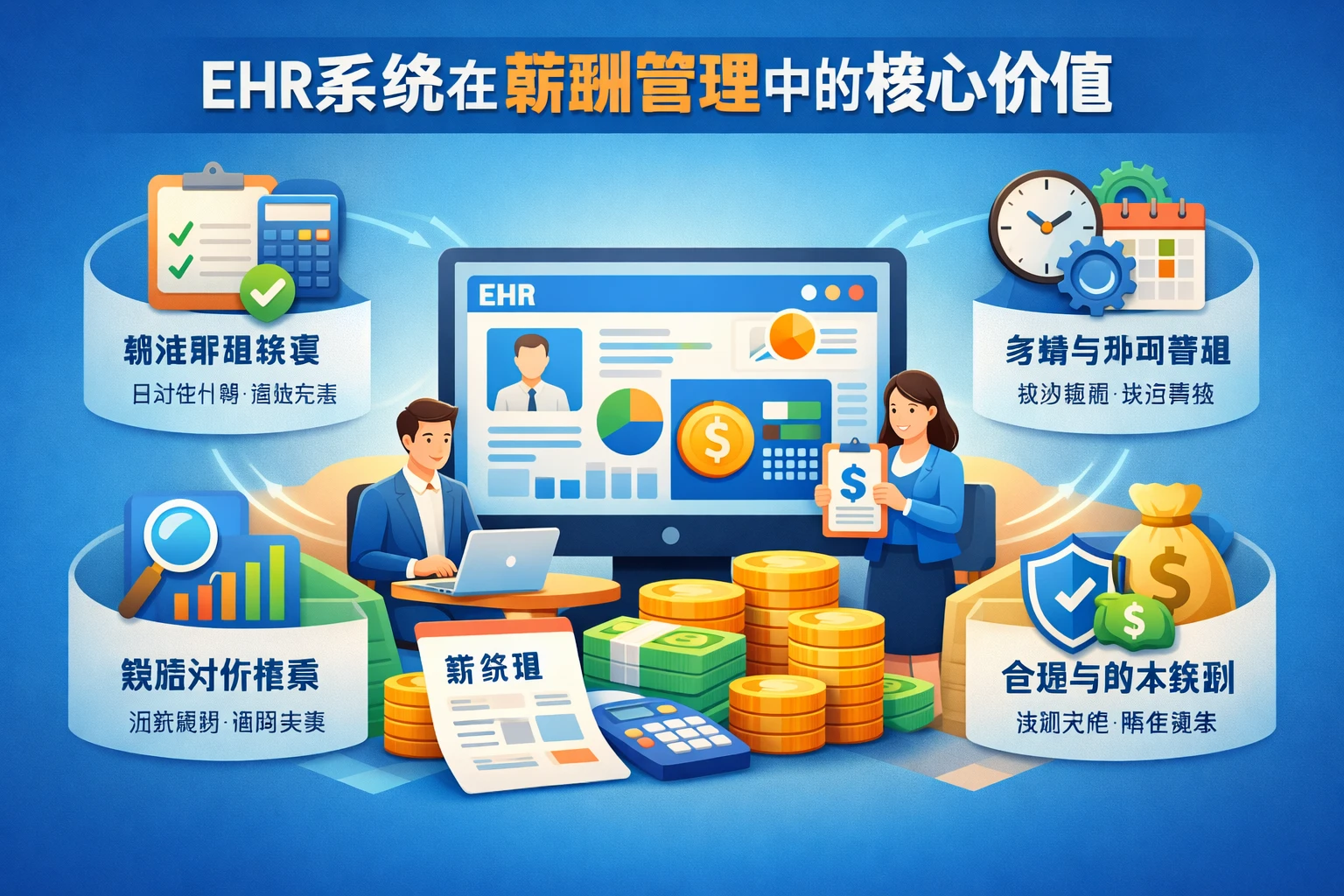 EHR系统在薪酬管理中的核心价值