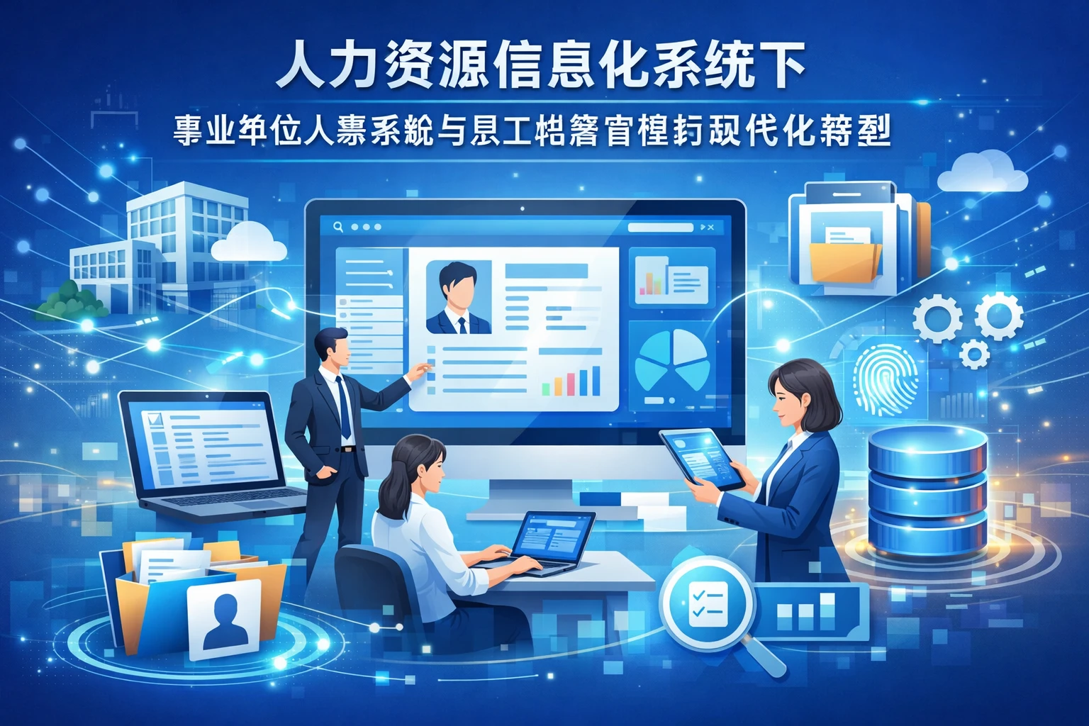 人力资源信息化系统下事业单位人事系统与员工档案管理的现代化转型