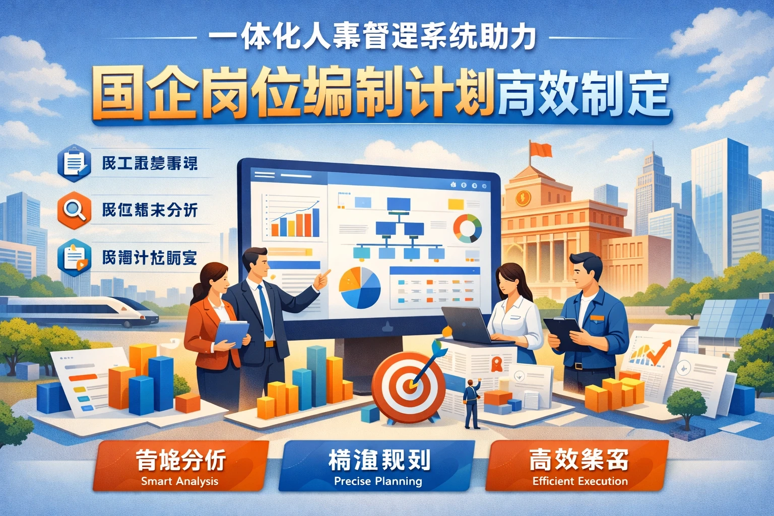 一体化人事管理系统助力国企岗位编制计划高效制定