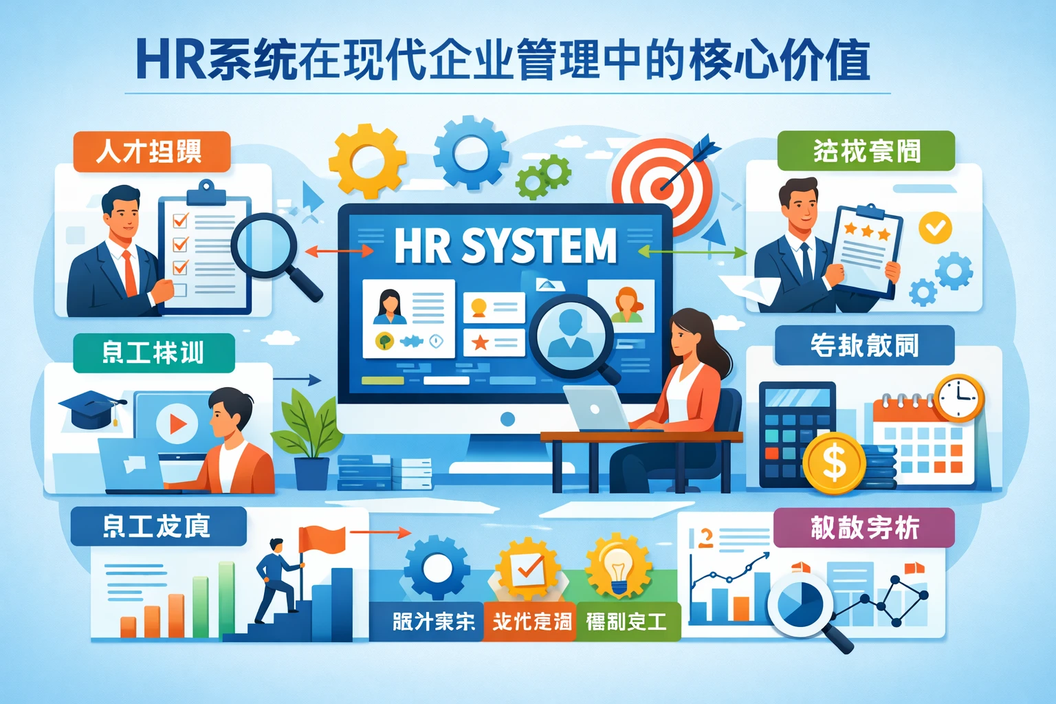 HR系统在现代企业管理中的核心价值