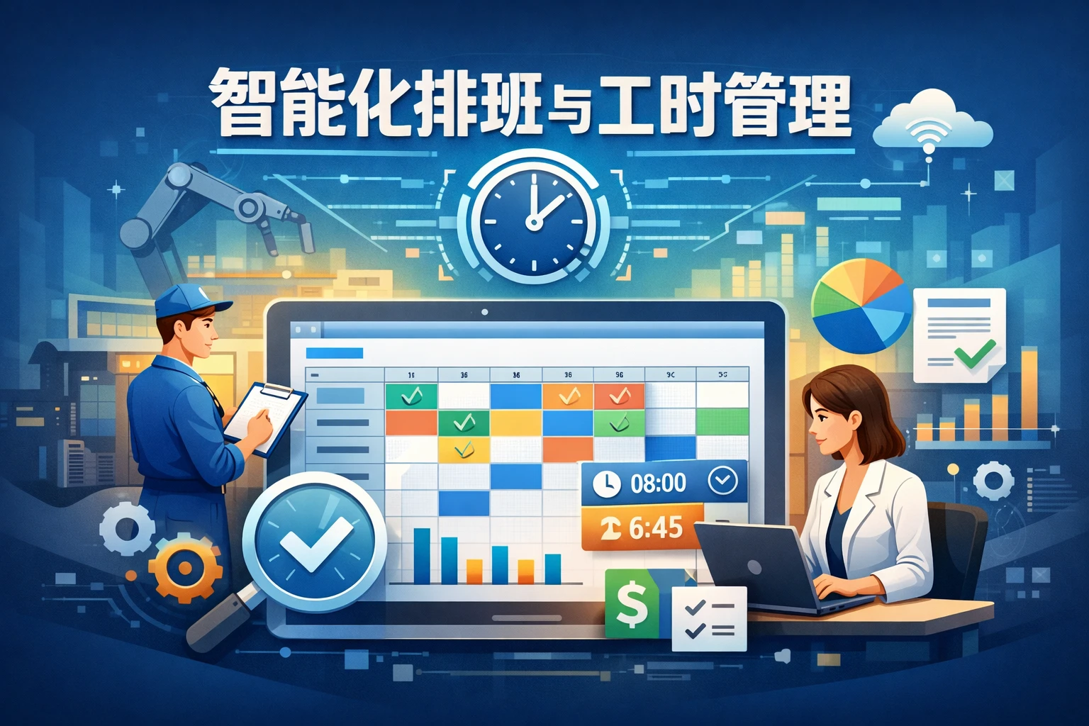 智能化排班与工时管理