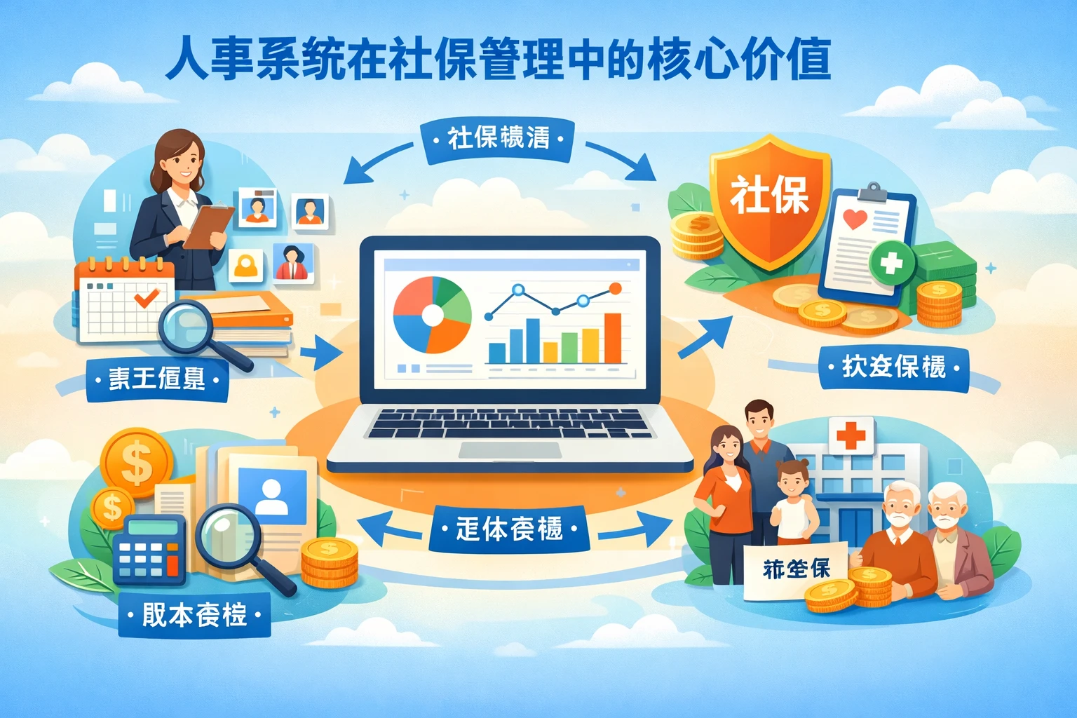 人事系统在社保管理中的核心价值