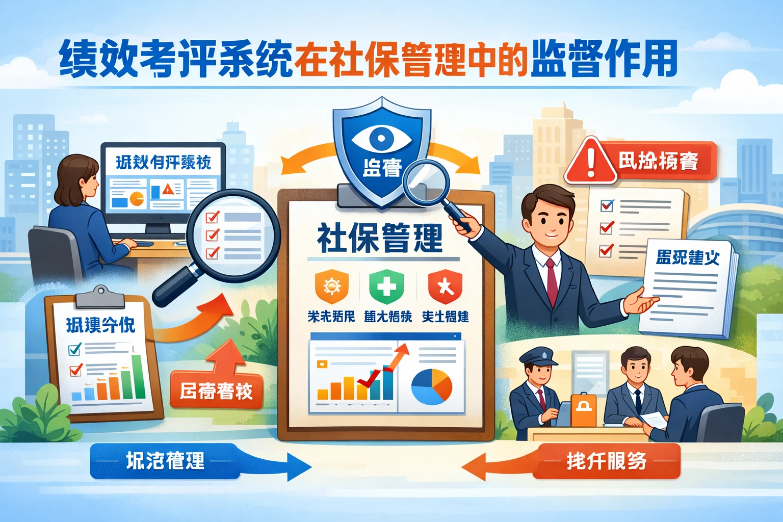 绩效考评系统在社保管理中的监督作用