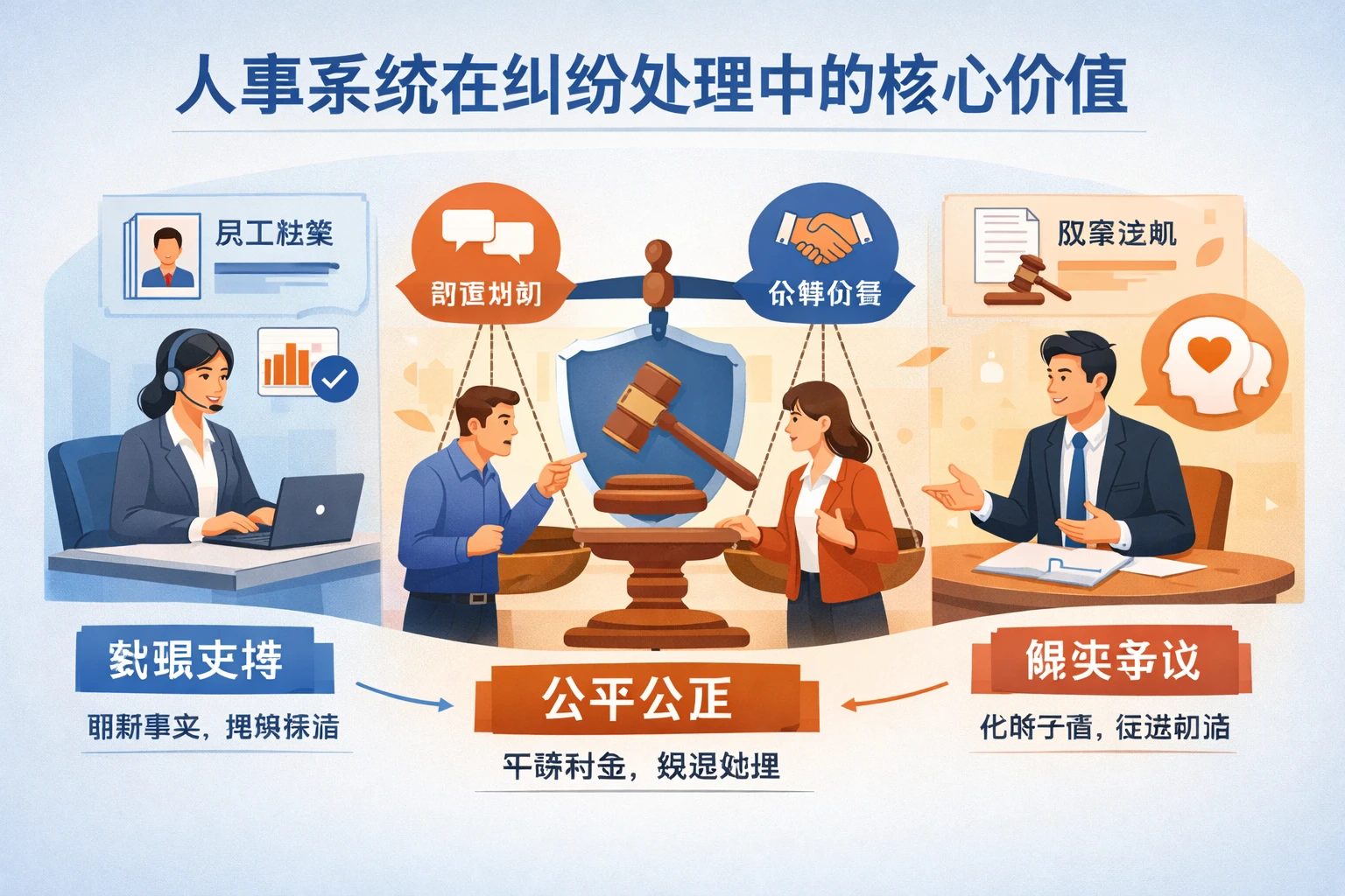人事系统在纠纷处理中的核心价值