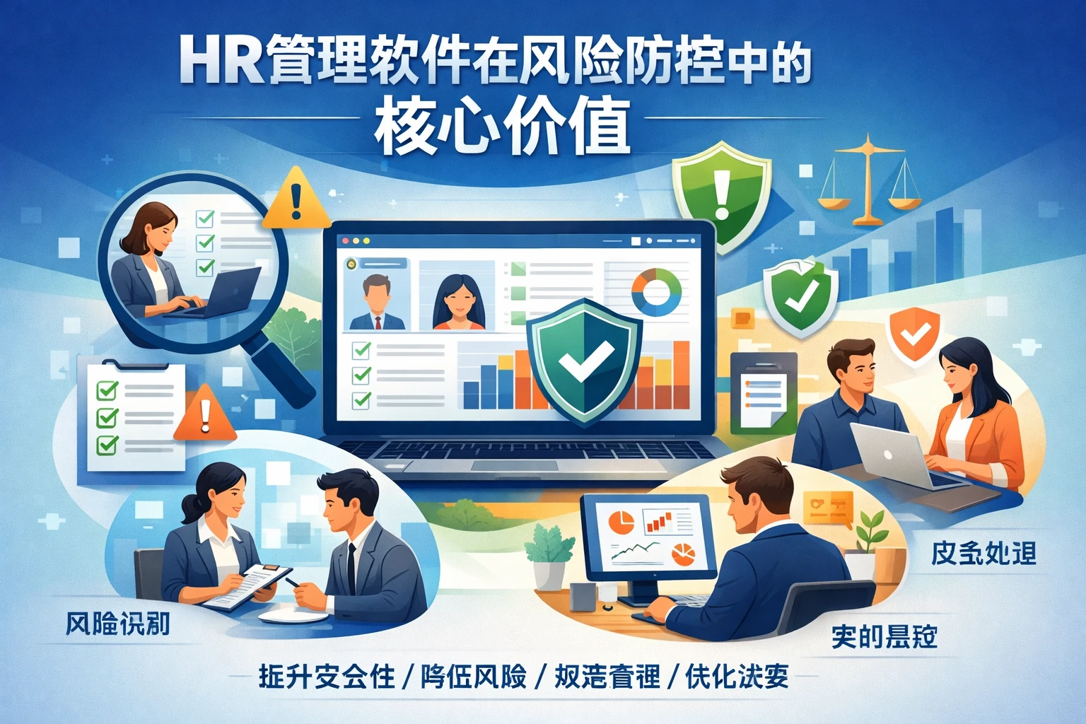 HR管理软件在风险防控中的核心价值
