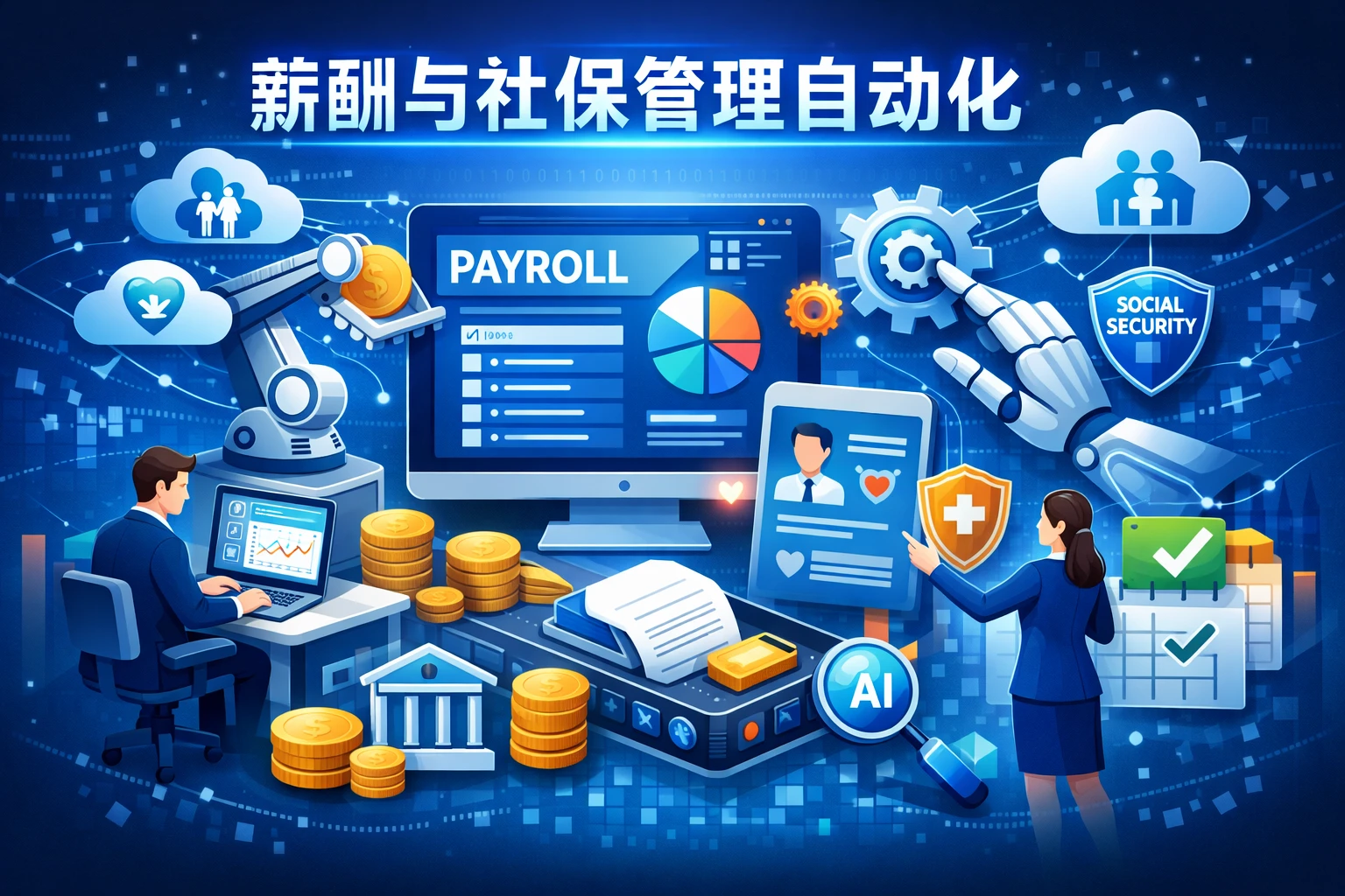 薪酬与社保管理自动化