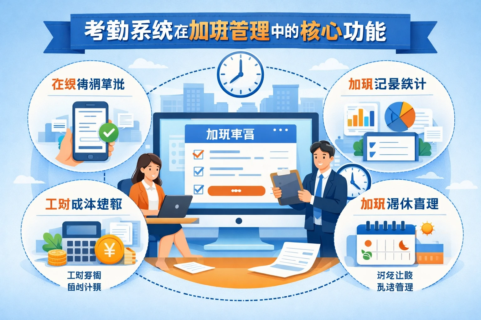 考勤系统在加班管理中的核心功能
