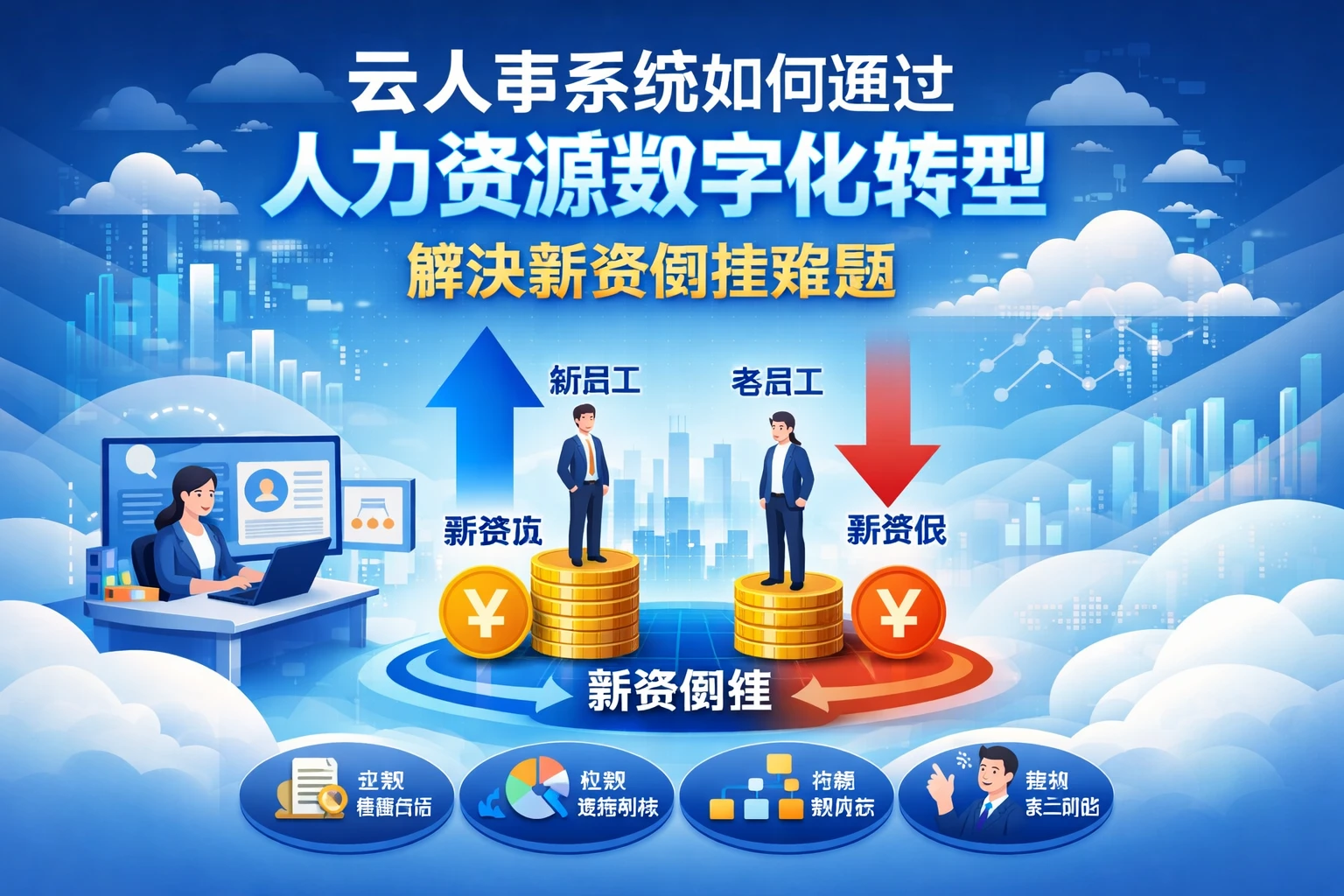 云人事系统如何通过人力资源数字化转型解决薪资倒挂难题