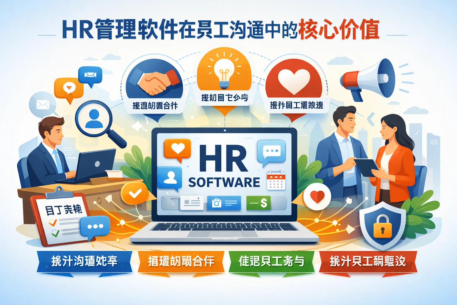 HR管理软件在员工沟通中的核心价值