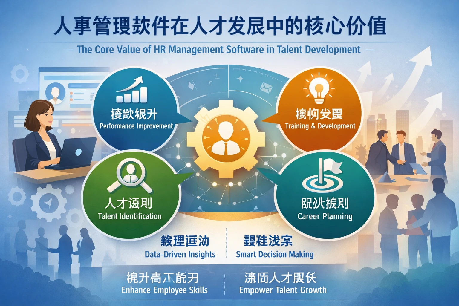 人事管理软件在人才发展中的核心价值