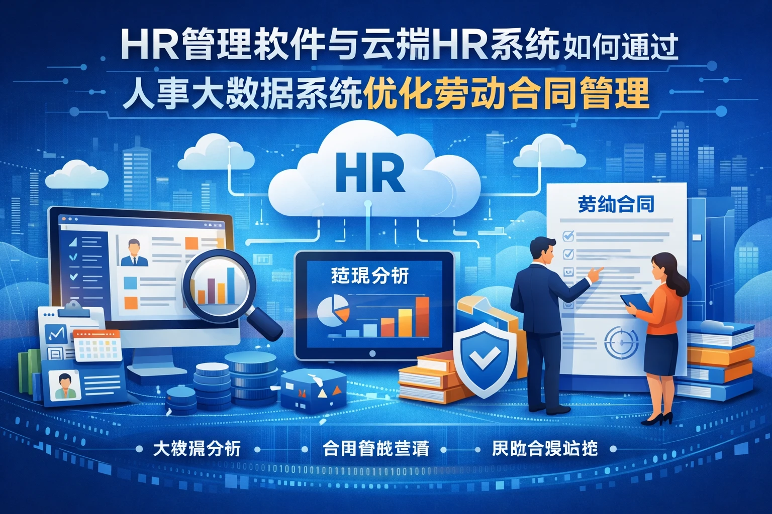 HR管理软件与云端HR系统如何通过人事大数据系统优化劳动合同管理