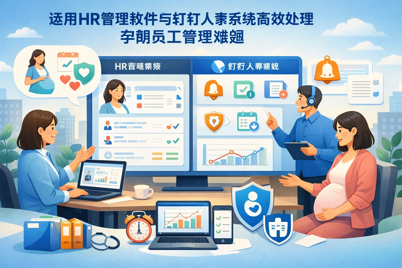 运用HR管理软件与钉钉人事系统高效处理孕期员工管理难题