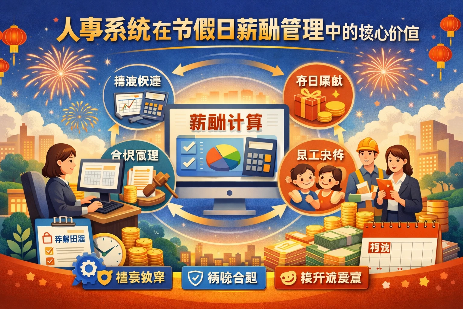 人事系统在节假日薪酬管理中的核心价值