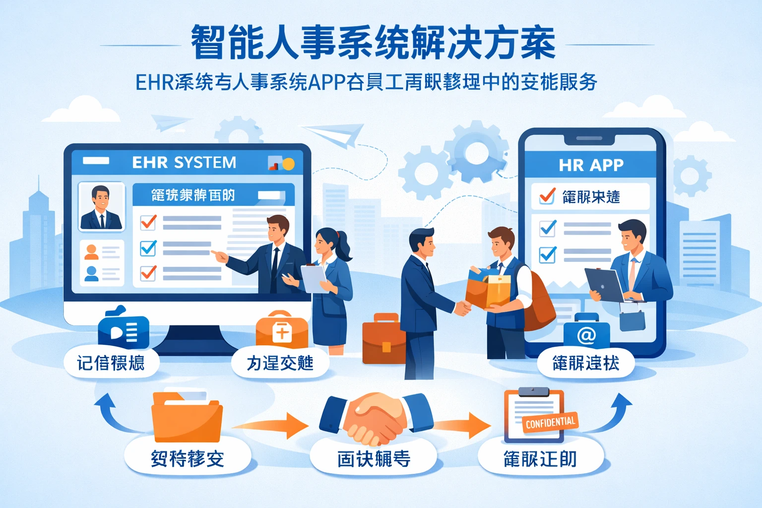 智能人事系统解决方案：EHR系统与人事系统APP在员工离职管理中的实施服务