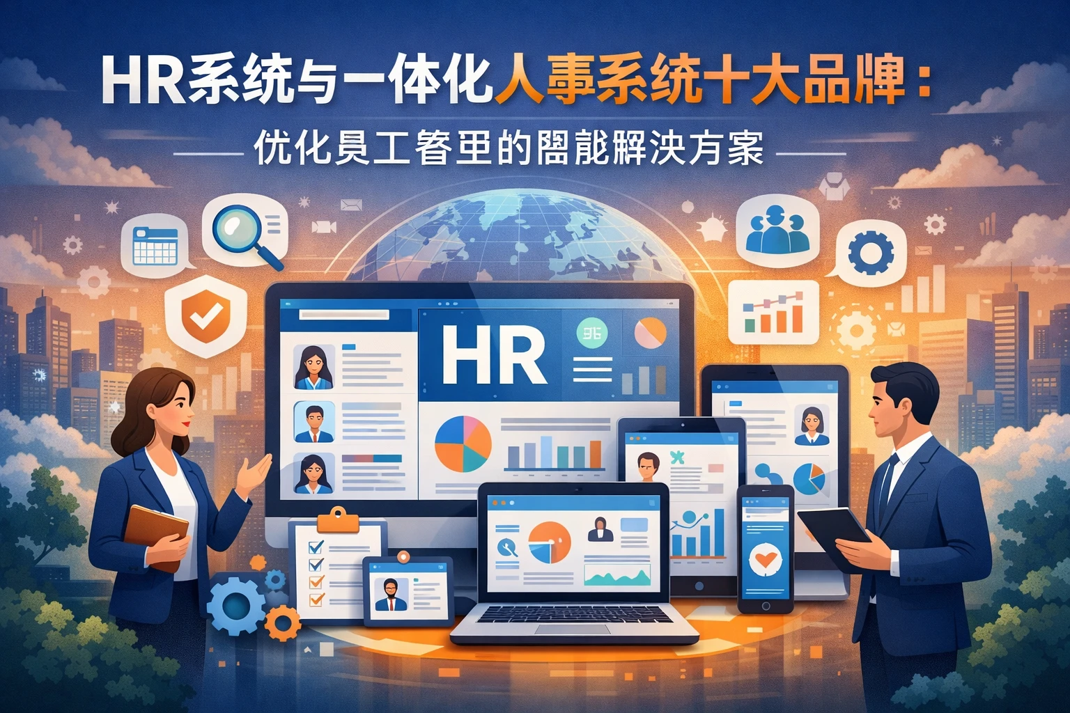 HR系统与一体化人事系统十大品牌:优化员工管理的智能解决方案