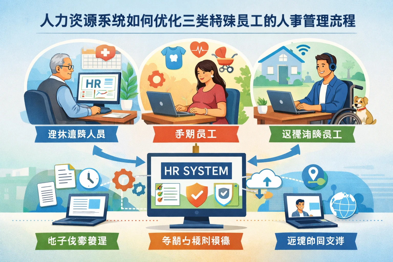 人力资源系统如何优化三类特殊员工的人事管理流程