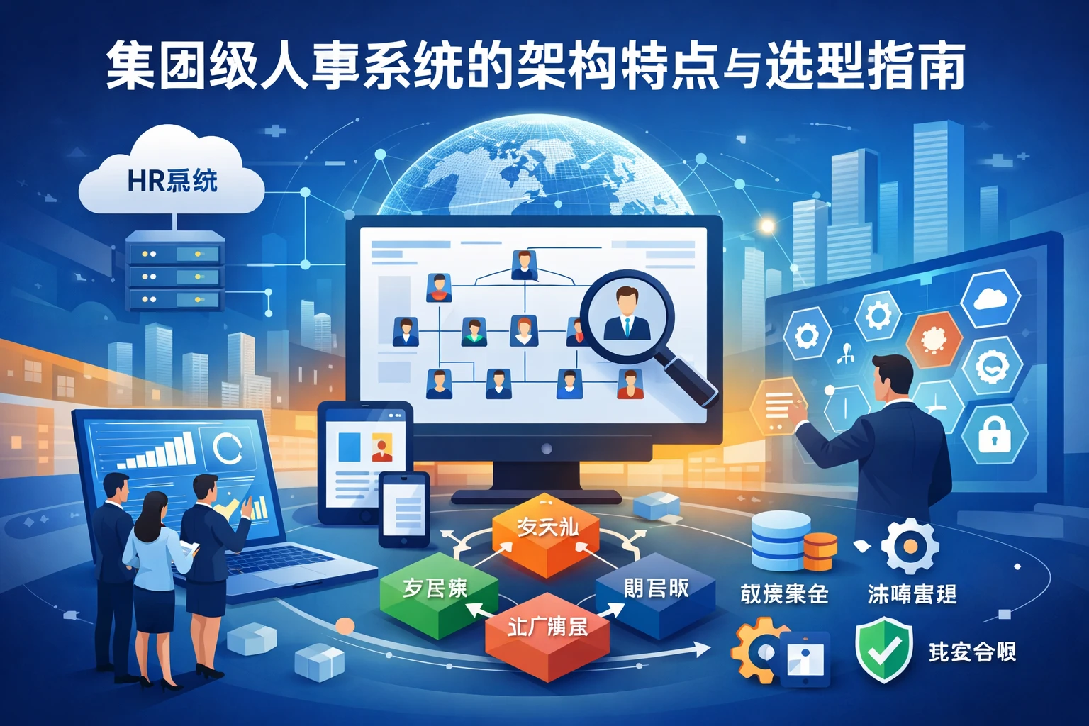 集团级人事系统的架构特点与选型指南